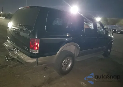 2002 Ford Excursion Limited from USA, damaged, VIN 1FMNU43S92EC53835